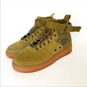 Nike SF Air Force 1 Mid Desert Moss